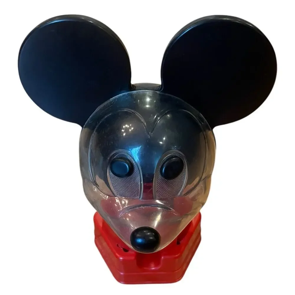 Mickey Mouse Gum Ball Machine Hasbro USA 1968 Vintage Rare 9